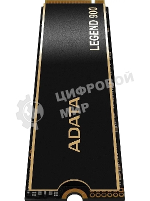 Накопитель SSD ADATA LEGEND 900, 2000Gb, PCIe 4.0 x4, 2280, NVMe, R/W 7000/5400, с радиатором