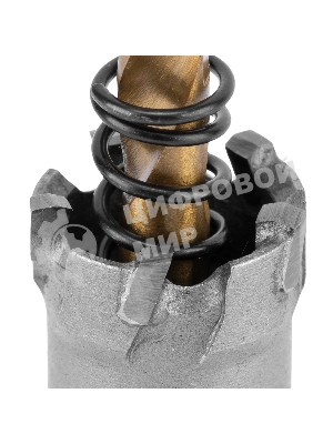 Коронка по металлу Denzel твердосплавная, 19 мм