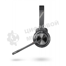 Гарнитура Plantronics Voyager 4320 UC чёрный, беспроводная + проводная, Bluetooth, до 47 ч