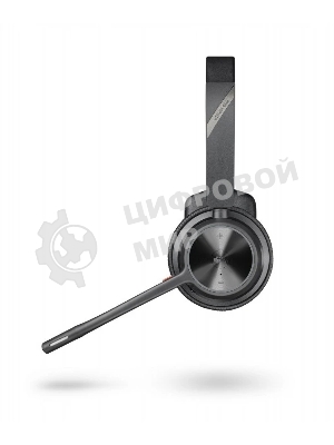 Гарнитура Plantronics Voyager 4320 UC чёрный, беспроводная + проводная, Bluetooth, до 47 ч