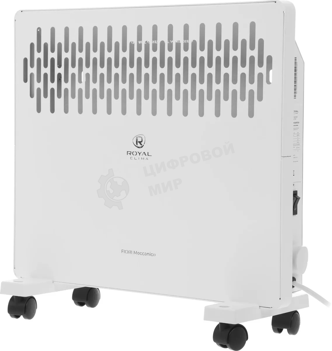 Конвектор электрический Royal Clima Fiori Meccanico REC-FRWG1000M 1000Вт белый