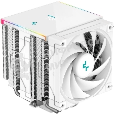 Кулер для процессора DEEPCOOL AK620 DIGITAL SE WH LGA20XX/1700/1200/115X/AM5/AM4 (9шт/кор, TDP 260W, PWM, DUAL Fan 120мм, 6 тепл. трубок, ARGb, белый) RET (R-AK620-WHADMN-GJD)