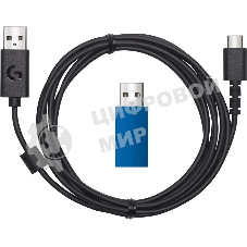 Гарнитура Logitech G435 синий/розовый, беспроводная, Bluetooth/USB, до 18 ч