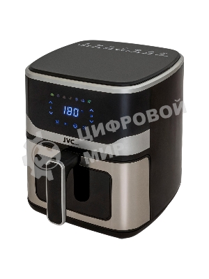 Аэрогриль JVC JK-MB054 черный, 1800 Вт, 6 л, сенсор, 7 программ