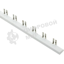 Шина соединительная PIN 2ф 63А мед. изол. 54мод (дл.1м) EKF pin-02-63