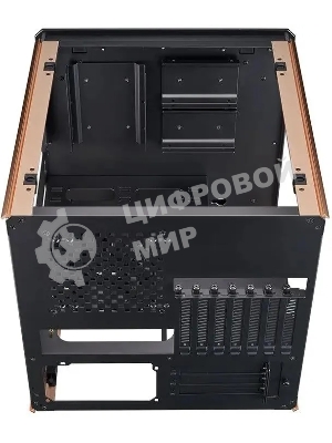Компьютерный корпус Azza Regis черный без БП ATX 4x120мм 2xUSB 3.0 audio bott PSU