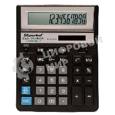 Калькулятор настольный Silwerhof SH-888X-14 черный 14-разр.