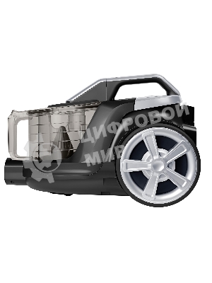 Пылесос Aresa AR-2406 черный/серебристый, 400/2000 Вт, уборка сухая, пылесборник контейнер 2,5 л