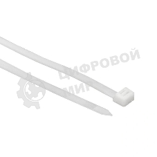 Хомут кабельный 4.8х200 нейл. белый (уп. 100 шт) EKF plc-c-4.8x200