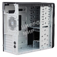 Компьютерный корпус MidiTower Powerman BA833 черный (без блока питания)