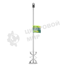 Миксер для красок и штукатурных смесей Сибртех 60х9х400 мм, шестигранный хвостовик