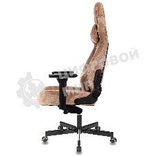 Кресло игровое Knight Hunter светло-коричневый Alfa 731 крестов. металл