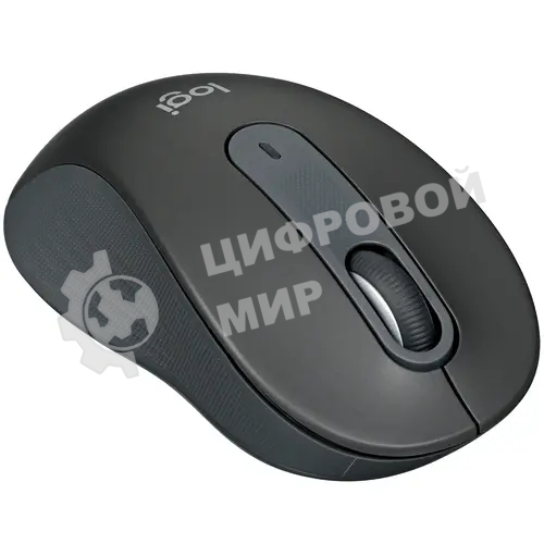 Мышь беспроводная Logitech Signature M650 графитовый, 4000 dpi, радиоканал, Bluetooth, USB, кнопки - 5