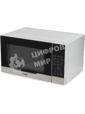 Микроволновая печь Hyundai HYM-D2075 белый/черный, 23 л, 800 Вт, переключатели - сенсор