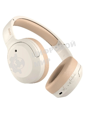 Беспроводные/проводные наушники Edifier W820NB Plus слоновая кость, полноразмерные, Bluetooth + USB-C, активное шумоподавление