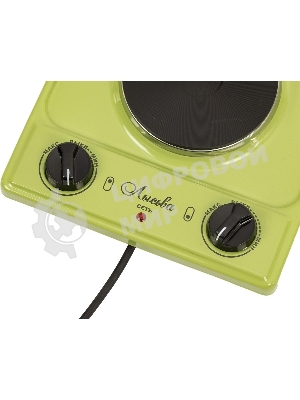 Плита настольная электрическая ЭПБ 22 зеленый (настольная)