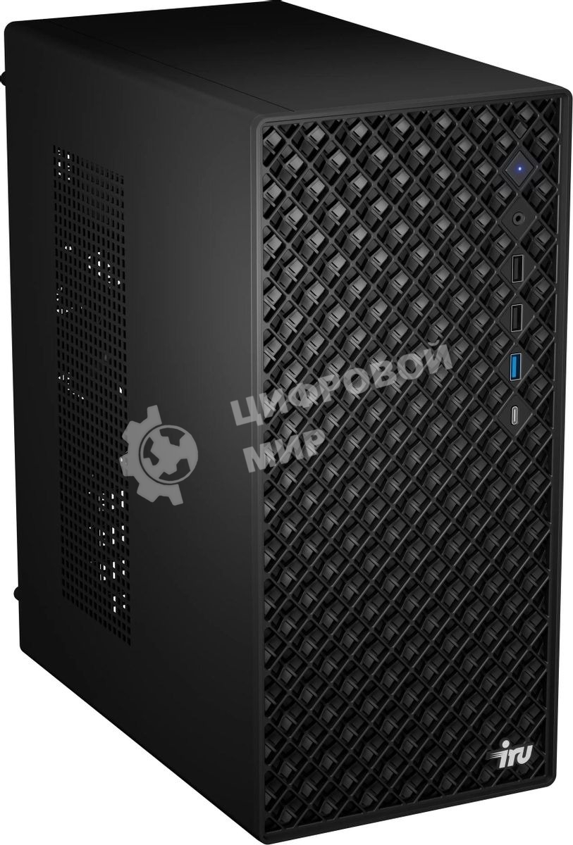 Компьютер IRU Tactio 520B6SB MT Ryzen 5 8500G (3.5) 32Gb SSD 512Gb RGr FreeDOS 2.5Gigabit 450W черный (RUS) (2116626)