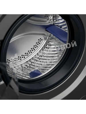 Стиральная машина Kuppersberg, отдельностоящая, глубина 62 см, 10 кг, 10 программ, 1200 об/мин, инверторный двигатель, отложенный старт, самодиагностика, замачивание, LED дисплей, сенсорное управление, энергоэффективность А+++, цвет серый