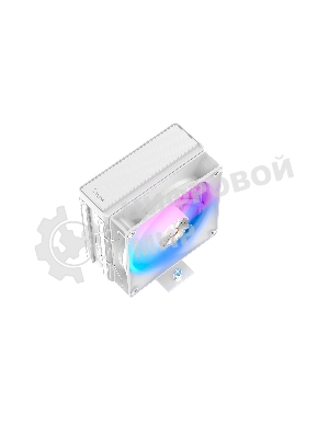 Кулер для процессора Cooler Ocypus Delta A40 WH ARGb белый 120мм алюминий+медь 2000rpm 29db 4-pin 220W 156мм