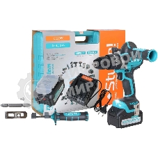 Дрель-шуруповерт Sturm CD2080, 18 В, 3 Ач, 80 Нм, бесщеточный