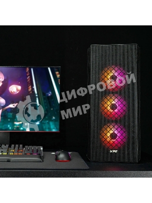 Компьютерный корпус ADATA XPG Defender-BKCWW черный Mid-Tower