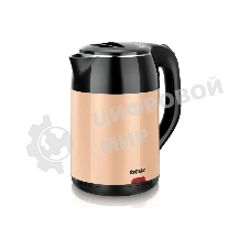 Чайник электрический BBK EK1709P черный/бежевый