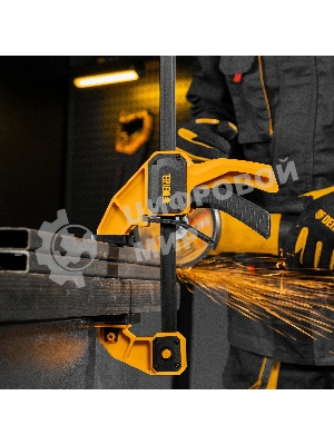 Струбцина Denzel F-образная, быстрозажимная, 450 х 80 мм, усиленный нейлоновый корпус