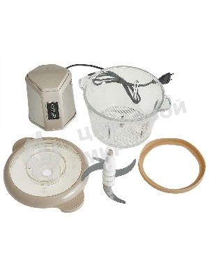 Измельчитель DELTA LUX DE-7405, бежевый