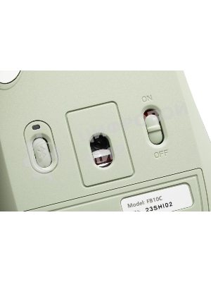 Мышь беспроводная A4Tech Fstyler FB10C зеленый, 2000 dpi, радиоканал, Bluetooth, USB, кнопки - 4