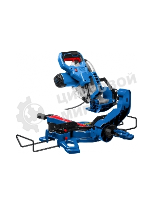 Пила Профессионал торцовочная с протяжкой, d 216 х 30 мм, 1800 Вт Зубр ППТ-216-П