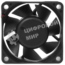 Вентилятор Gembird D6025SM-3 черный 60мм 4000rpm 32.9db 3-pin