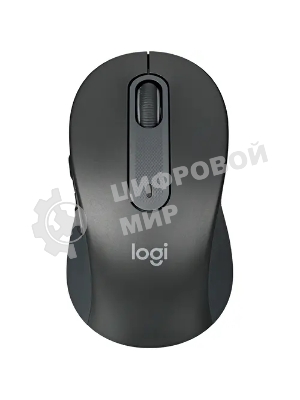 Мышь беспроводная Logitech Signature M650 графитовый, 4000 dpi, радиоканал, Bluetooth, USB, кнопки - 5