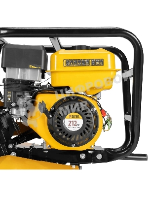 Мотоблок Denzel DPT-470S-PRO, 7 л.с., ремен.сцеп, фрез 3х4, ШОМ, передачи 4В/2Н