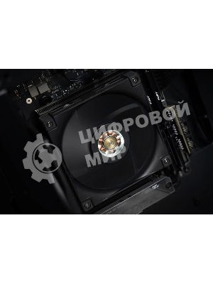 Кулер для процессора DEEPCOOL AN400 черный 92мм алюминий+медь 2900rpm 31db 4-pin 150W 52,5мм