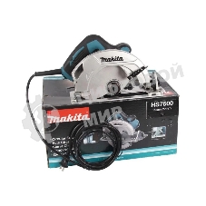 Пила Makita HS7600диск, 1200Вт,5200об\м,диск-ф185х30мм,рез-64мм,3.9кг, стальное основание, кор