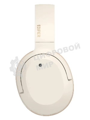 Беспроводные/проводные наушники Edifier W820NB Plus слоновая кость, полноразмерные, Bluetooth + USB-C, активное шумоподавление