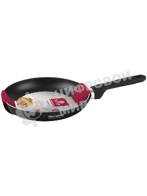 Сковорода Rondell Massimo RDA-1402, 24 см, без крышки, черный