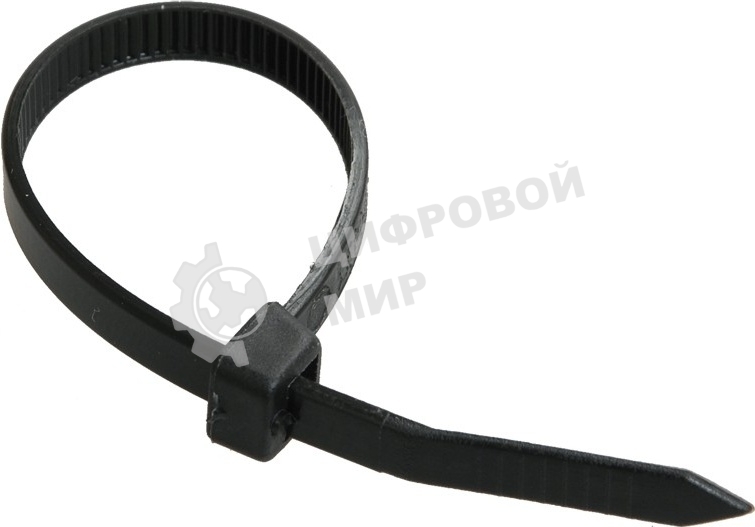 Хомут кабельный IEK UHH32-D076-500-100 7.6х500 нейл. черный (уп. 100 шт)