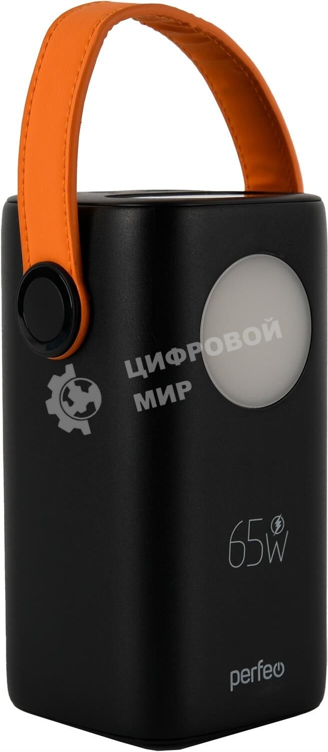 Портативный аккумулятор PERFEO (PF_E1634) MOON 65W 40000 mAh/LED дисплей, черный