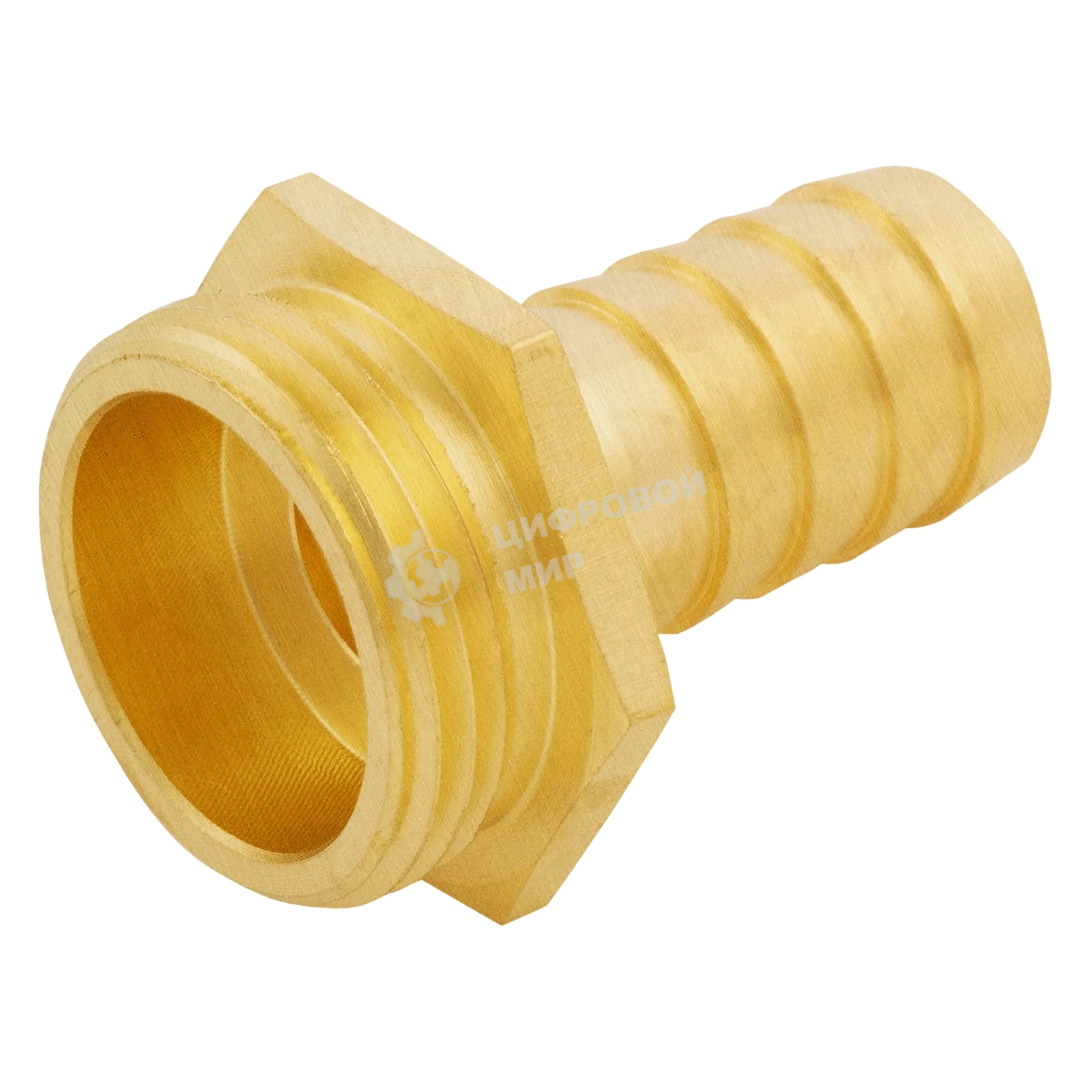 Штуцер для шланга Denzel 3/4