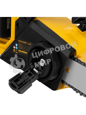 Цепная пила аккумуляторная бесщет. Denzel RCS400-36, Li-ion, 36 В, 4 А·ч, шина 400 мм/58610