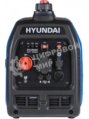 Электрогенератор бензиновый инверторный Hyundai HHY 3050Si, 3.3 кВт, 59 дБ, 22 кг