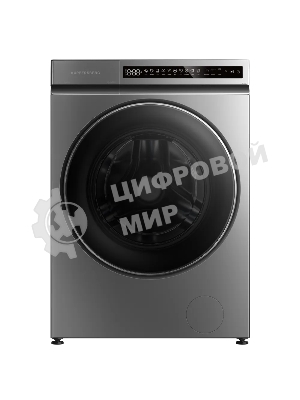 Стиральная машина Kuppersberg, отдельностоящая, глубина 62 см, 10 кг, 10 программ, 1200 об/мин, инверторный двигатель, отложенный старт, самодиагностика, замачивание, LED дисплей, сенсорное управление, энергоэффективность А+++, цвет серый