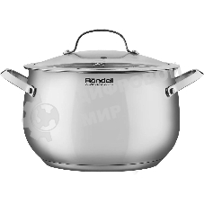 Кастрюля Rondell Calypso RDS-1672 5.8 л. d=22 см (с крышкой) сталь
