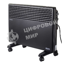 Конвектор электрический Ресанта ОК-1600Ч, черный, 1600 Вт, 20 м2, термостат 67/4/34