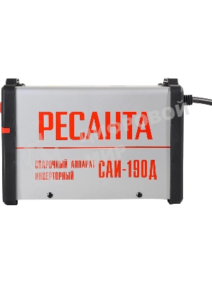 Сварочный аппарат Ресанта САИ-190Д инвертор ММА/TIG 7.2кВт