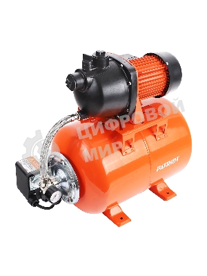 Насосная станция PATRIOT PW 1200-50 P, пластик, 50 л, 1200 вт.