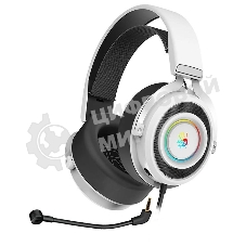 Гарнитура Bloody G535 белый/серебристый, проводная, подсветка