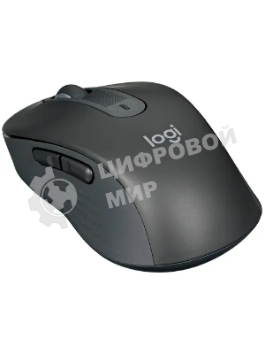 Мышь беспроводная Logitech Signature M650 графитовый, 4000 dpi, радиоканал, Bluetooth, USB, кнопки - 5