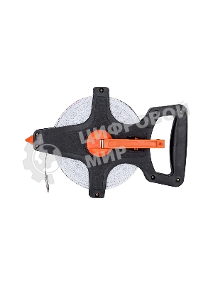 Рулетка геодезическая Sparta, 50 м х 12,5 мм, лента ПВХ, открытый корпус